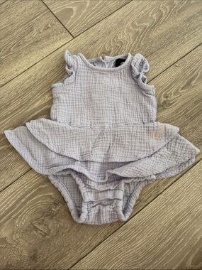 Roots Lavender Baby Isla Ruffle Dress